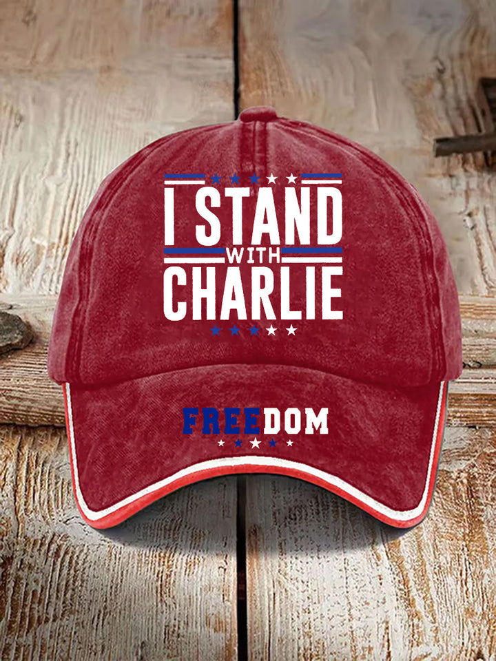 Unisex Freedom Is Not Free R.I.P Charlie Kirk Print Hat